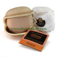 Jab�n ayurv�dico purificante de C�rcuma KARAWAN